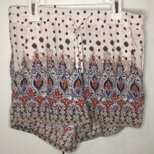 Lightweight Patterned Shorts